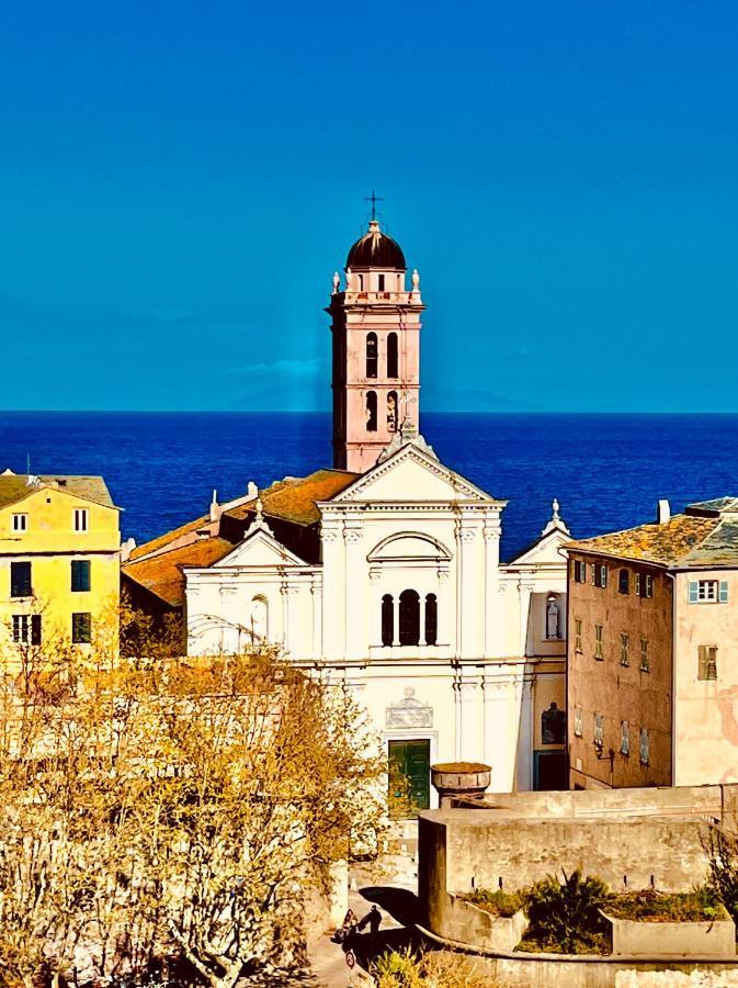 Pepites Bastiaises Piazza D'A Appartement Roof Top Vue Mer Bastia  Extérieur photo