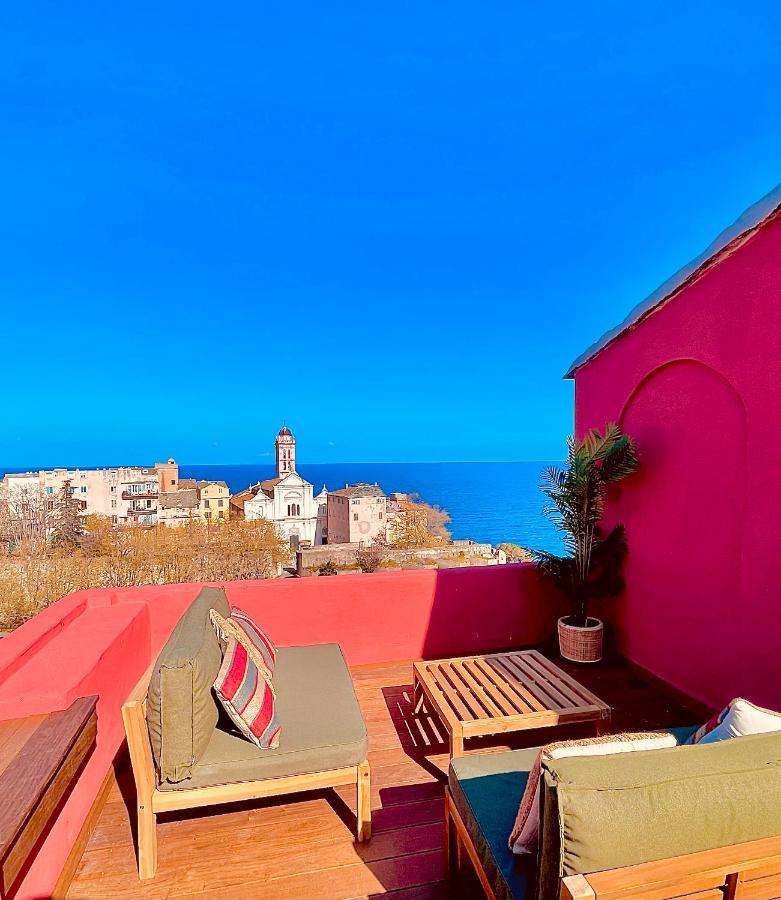 Pepites Bastiaises Piazza D'A Appartement Roof Top Vue Mer Bastia  Extérieur photo