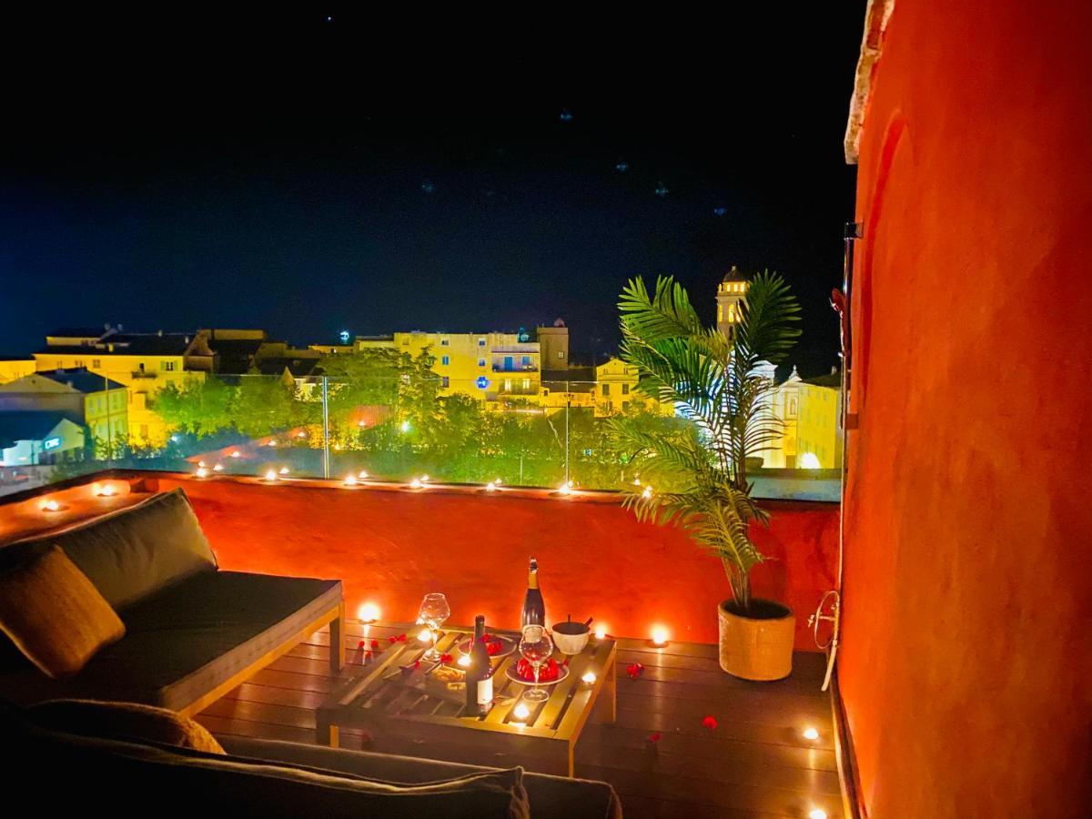Pepites Bastiaises Piazza D'A Appartement Roof Top Vue Mer Bastia  Extérieur photo